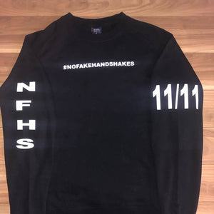 11/11 Sweater | #NoFakeHandShakes