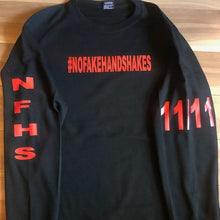 Load image into Gallery viewer, 11/11 Sweater | #NoFakeHandShakes